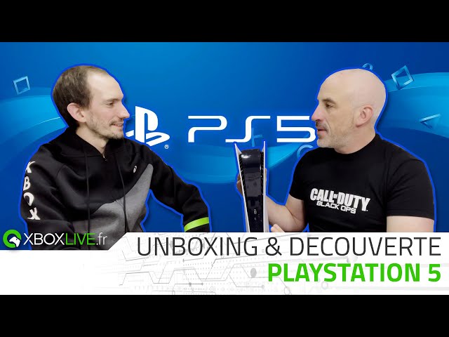 TECH Playstation 5 - Unboxing et découverte avec SnakeX et Lestat