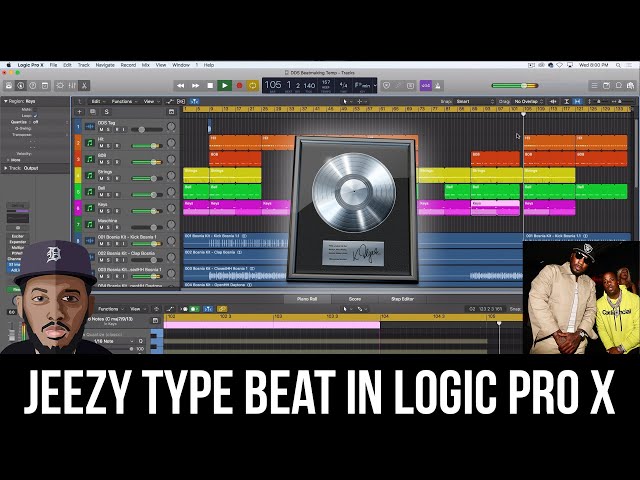 MAKING A JEEZY TYPE BEAT IN LOGIC PRO X (Logic Pro X x Maschine Beat Making)