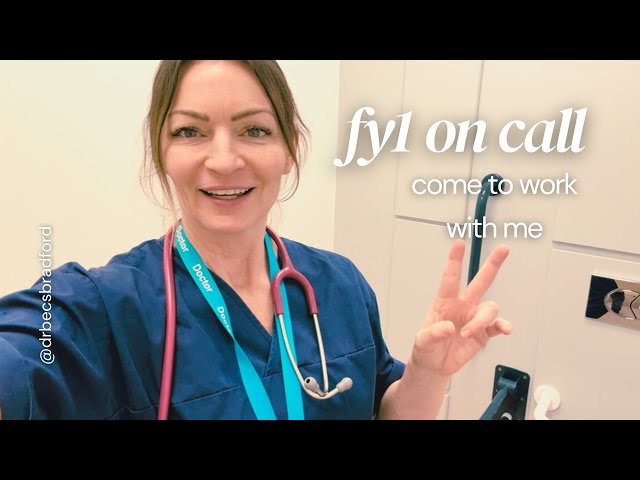 4 LONG days in my life as a resident doctor on call / NHS / 12.5 hour shifts / Come to work with me