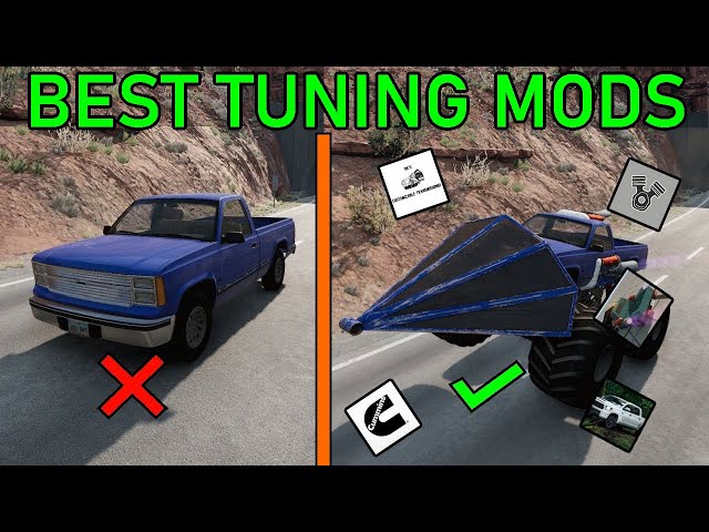 the BEST customization and tuning mods for BeamNG!