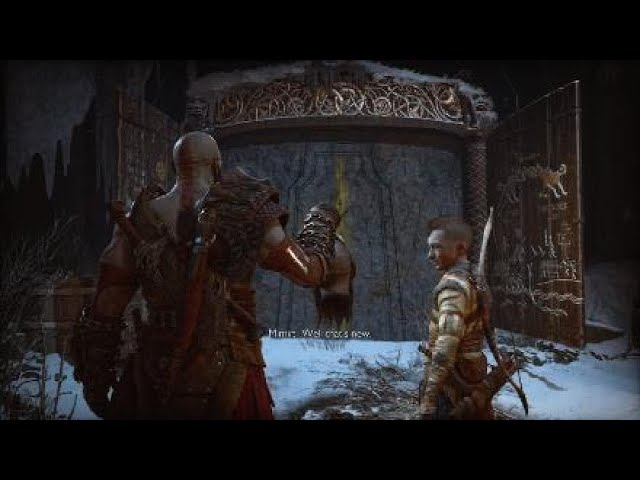 Atreus takes Kratos to Mysterious Shrine | Story of Sköll & Hati | God of War Ragnarok