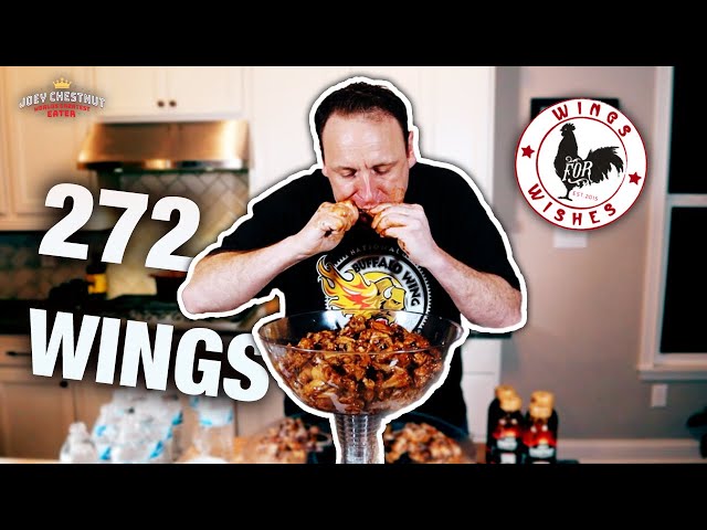 PREPPING FOR A CHICKEN WING CONTEST - 272 WINGS Devoured