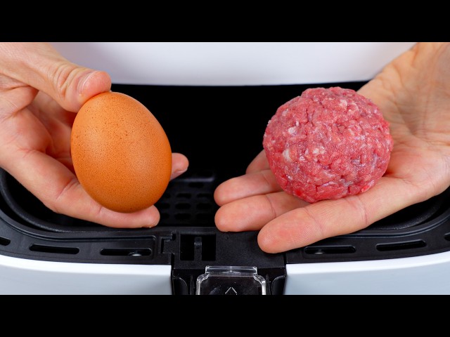 Eggs and Meat in the Air Fryer – You Won’t Believe the Result!