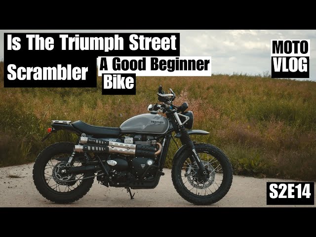 Is The Triumph Street Scrambler 900cc The Ultimate Beginner Bike | Motovlog S2E14