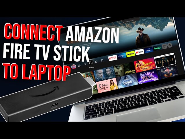 How to Connect Amazon Fire TV Stick to Laptop / PC