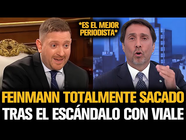 FEINMANN TOTALMENTE SACADO TRAS EL ESCÁNDALO DE JONATAN VIALE