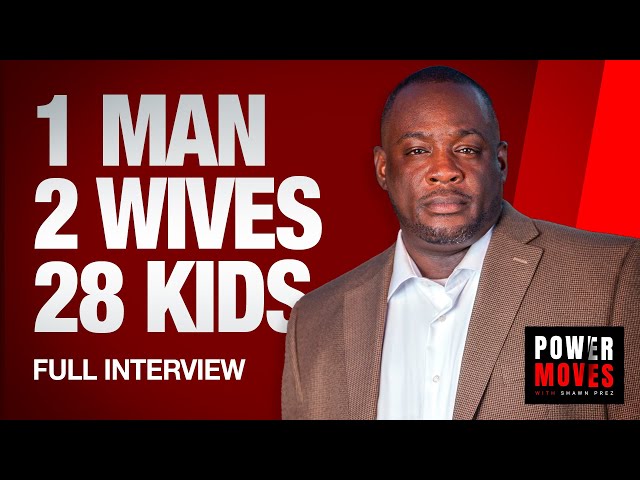 Having sex with 2 wives, Raising 28 kids, Not recieving food stamps. Full Interview