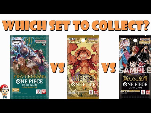 Which One Piece Set to Invest in (Collect)!? OP-08 or PRB-01 or OP-09? (One Piece TCG News)