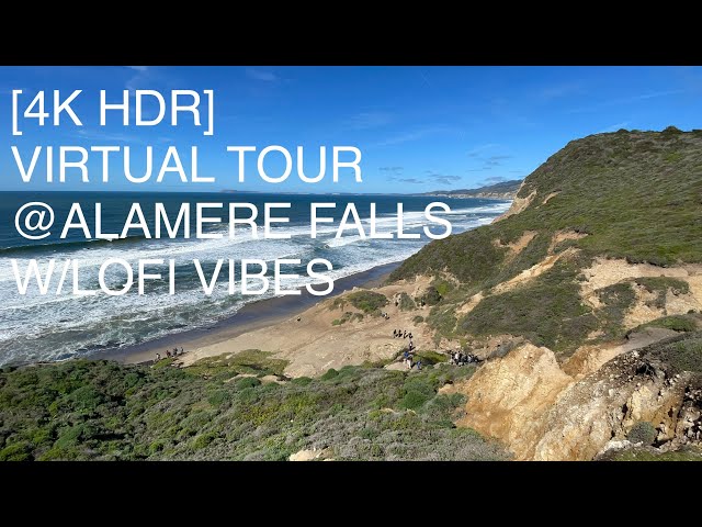 4K [HDR] @ ALAMERE FALLS [Lo-Fi vibe/relax/study/chill beats] virtual hiking tour