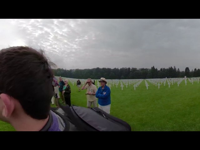 Luxembourg American Cemetery IV: General Patton's Grave - VR/360°