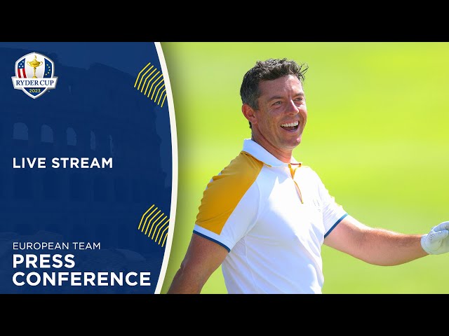 LIVE | McIlroy, Fitzpatrick, Hatton, Højgaard, MacIntye, Rose | 2023 Ryder Cup