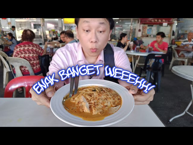 SALTED EGG PASTA EUNAK REK! | FOODCOURT NOMOR SATU DI JALAN GOTTLIEB | KAFE GOODALL PENANG