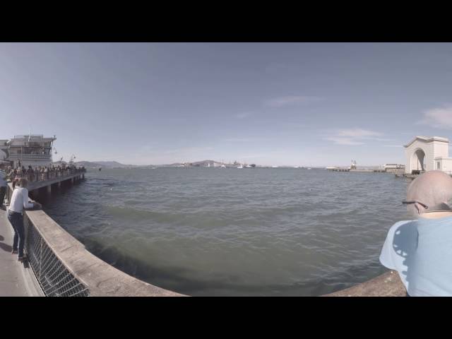 Alcatraz Island across the San Francisco Bay