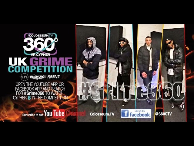 UK Grime Competition – 360º VR Cypher 8 – Bristol – Featuring - ASHLOW, FITZ, STYLER RHYMES, ZNOTTIG