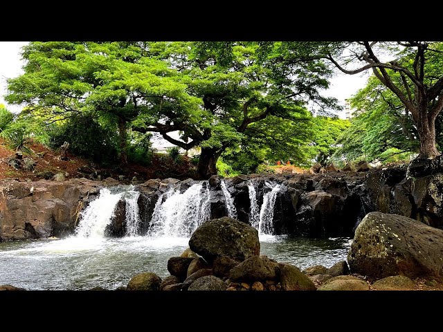 Best Things to Do in Oahu, Hawaii ~ Queen Lili'uokalani Botanical Garden Waterfalls for Relaxation