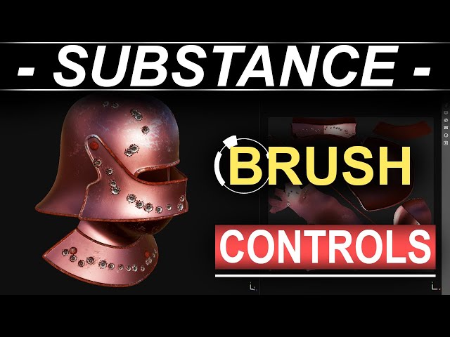 Substance Painter: BRUSH Controls (COMPREHENSIVE)