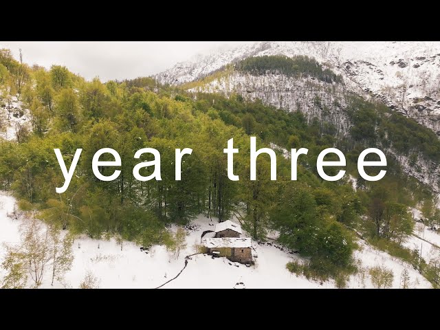 YEAR THREE | Renovating Two Stone Cabins in the Italian Alps