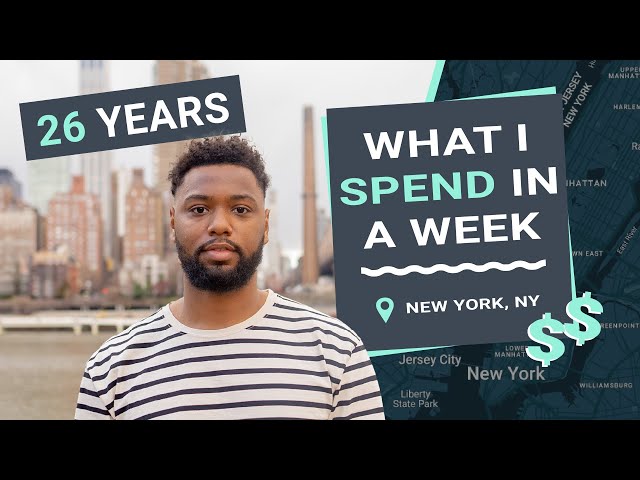 What I Spend in a Week as a 26 Year Old Software Engineer in NYC