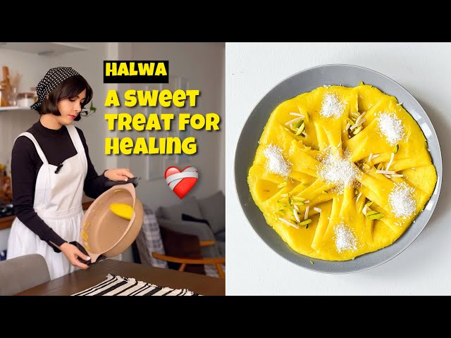 Halva Recipe: A Symbolic Persian Dessert for Loss and Healing 💔😢