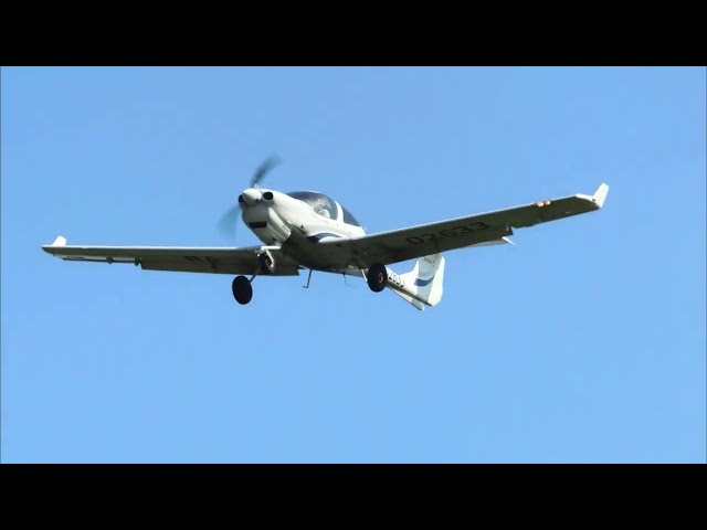 Da40NG Tundra cinematic touch-and-go landing