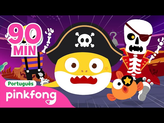 Chumbala Cachumbala💀 | Halloween TOP | + Completo | Pinkfong, Bebê Tubarão! Canções para Crianças