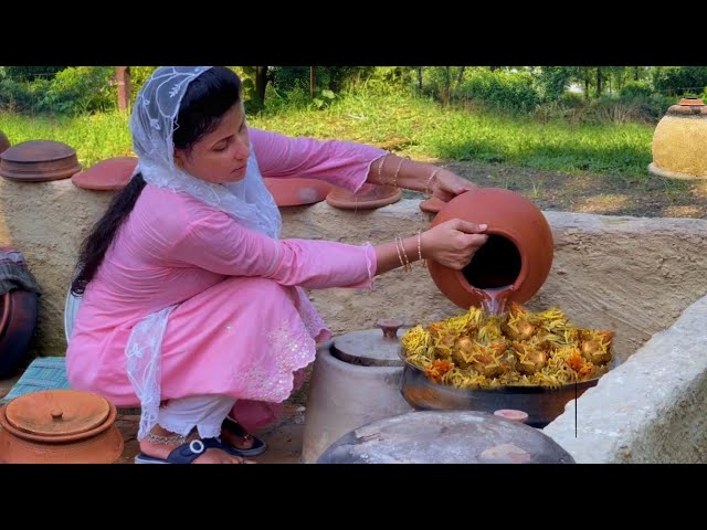 Muradabadi CHICKEN BIRYANI making in village: Unvealing VILLAGE Tradtional Authenticity ll