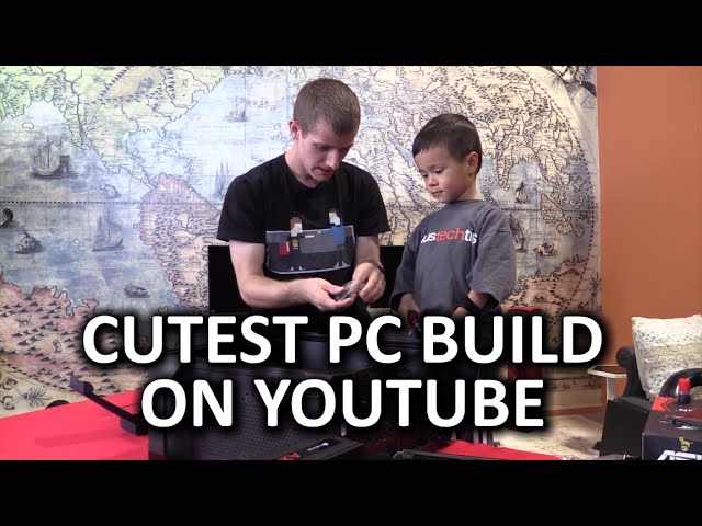 PC Building with my 3 Year Old