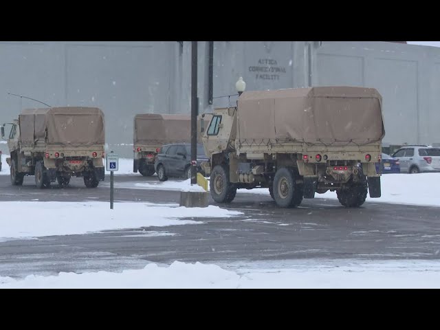 National Guard deployed amid illegal corrections officer strike at New York prisons