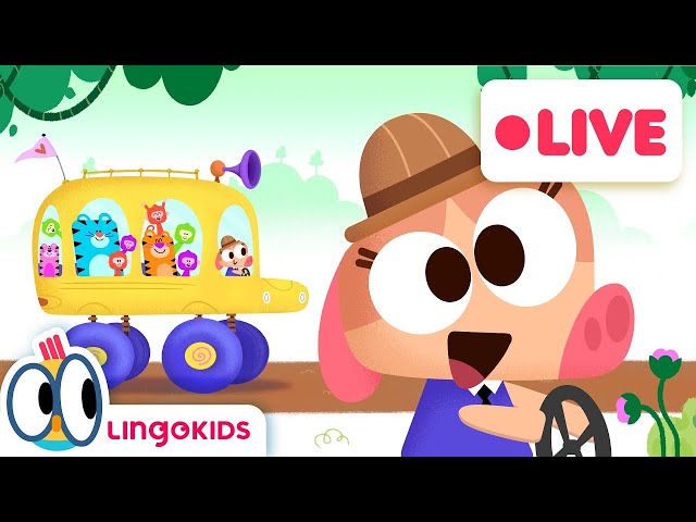 Wheels on the Bus & Old MacDonald 🚍🎵 🐄🎶 Songs for Kids | Lingokids