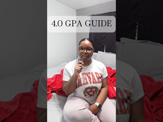 quick 4.0 GPA guide! 📓🤍 #college #collegestudent #collegelife #gpa #explore #shorts