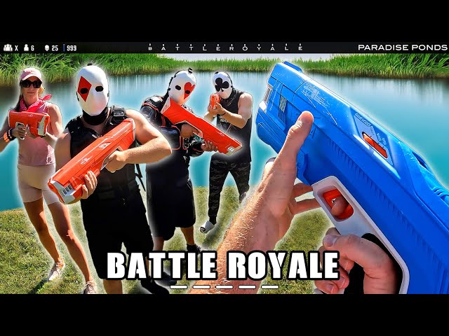 The WINNER of the NERF WAR | SPYRA WATER GUN BATTLE ROYALE!