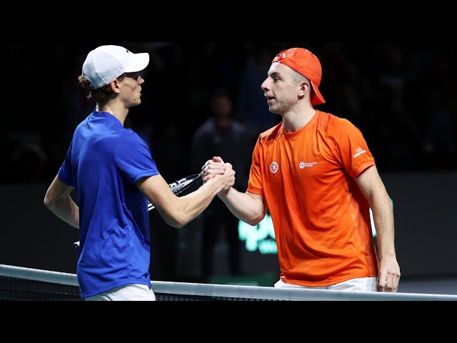 Jannik Sinner vs Tallon Griekspoor Full Match | Davis Cup 2024