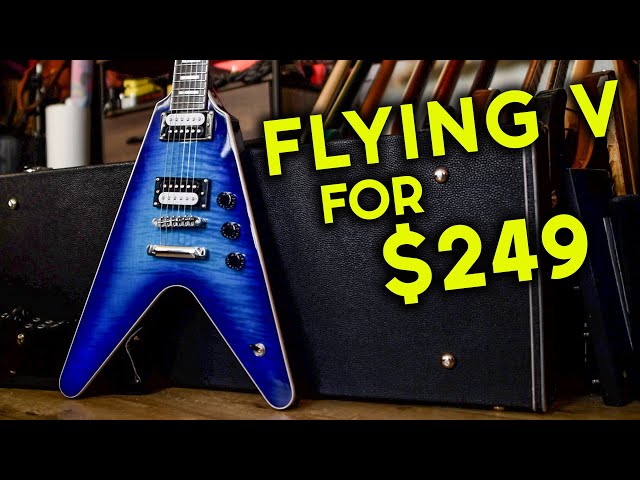 BUDGET FRIENDLY Set-Neck FLYING V - Firefly Does It Again!