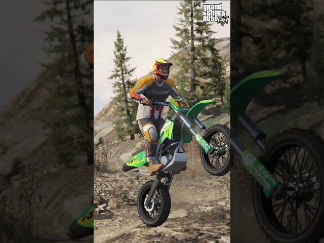 Bike Stunt on mountain | Franklin County |#gta #trending #shorts