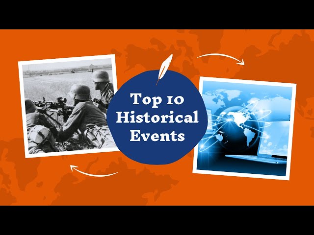 Top 10 Historical Events That Changed the World | Defining Moments in History