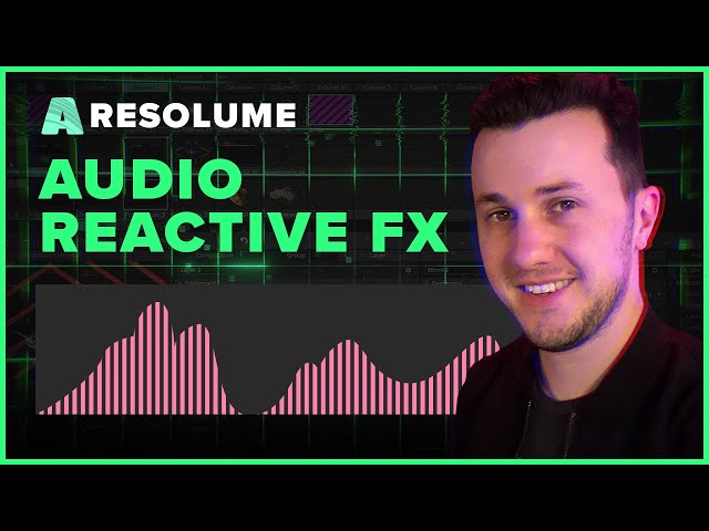 Resolume Audio Reactive Visuals | Quick Tip Tutorial