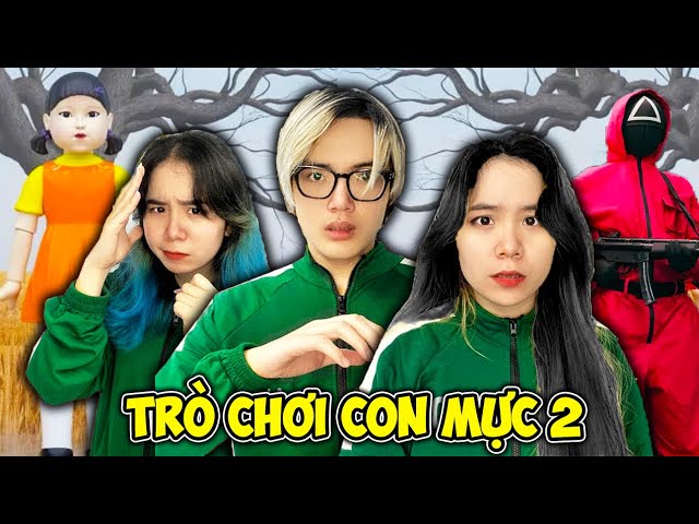 PHONG CẬN SAMMY VÀ MÈO SIMMY THAM GIA SQUID GAME TRÒ CHƠI CON MỰC 2