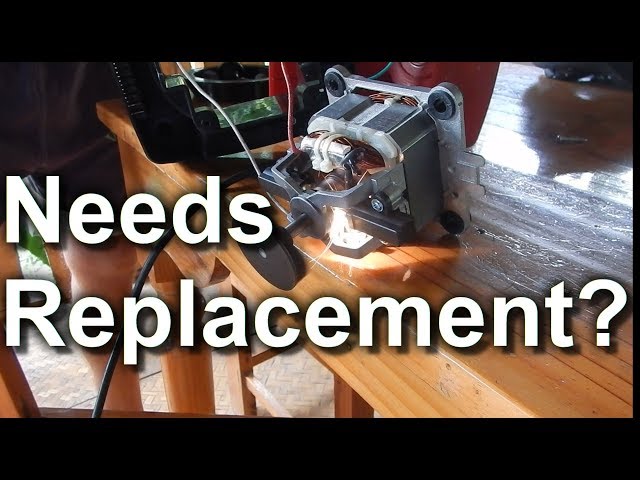 Broken Electormagnetic Blender Engine (Sparks, Smoke, Smell)