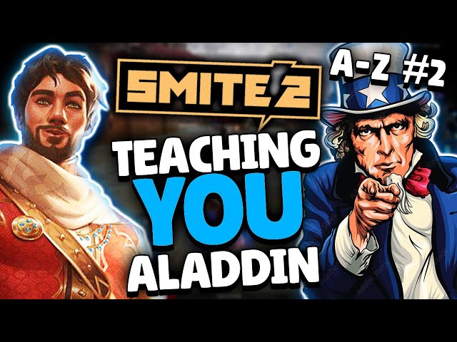 Teaching YOU about ALADDIN in SMITE 2 DUEL - Smite 2 A-Z Series