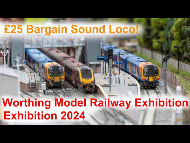 Worthing Model Railway Exhibition 2024 | Bargain £25 sound fitted Loco!