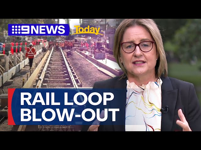 Victorian Government accused of stopping Surburban Rail Loop criticism | 9 News Australia