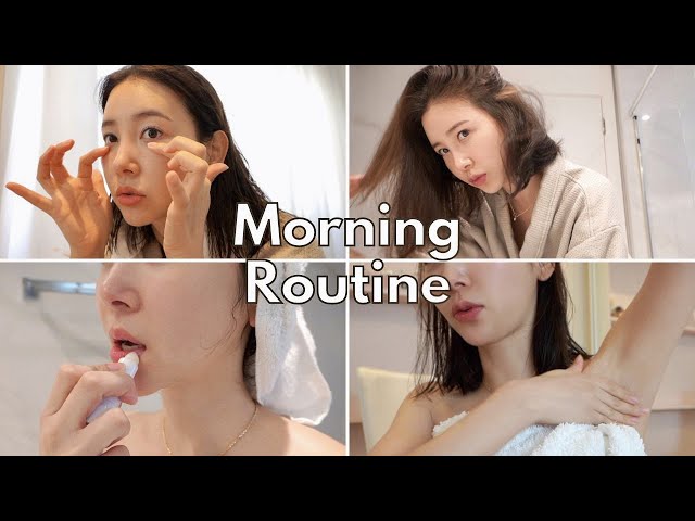 Korean "Morning Routine": A Routine That Makes Skin and Hair Inevitably Good