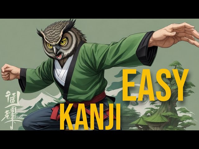 Learn Kanji - how to read and write Japanese Kanji 101