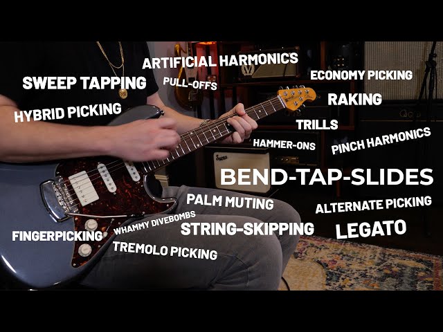 Every Guitar Technique I Know In ONE SOLO