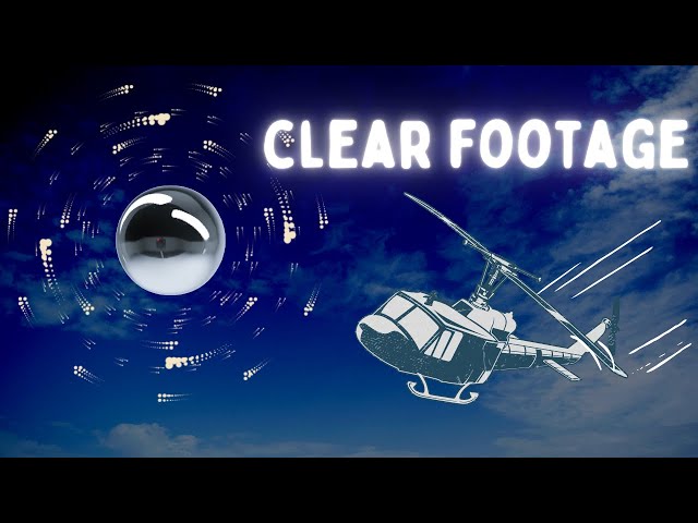 Sphere Chased By Helicopter!😳 Clear footage | UFO/UAP?   {SBT Video Mystery}