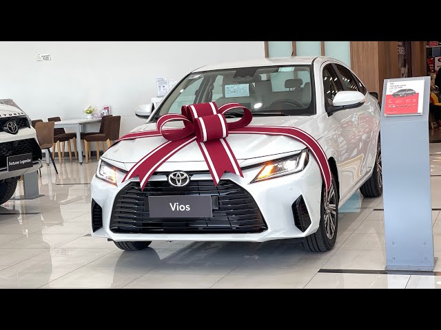 Toyota VIOS 2025 | Sedan Car 20245 | 4 cylinder, 1.3L Gasoline - In-depth walk around