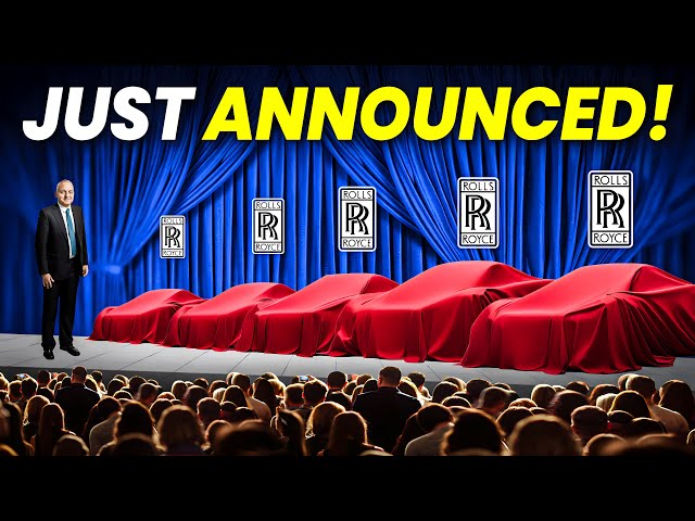 Rolls Royce CEO Reveals 5 New Car Models For 2025 & SHOCKS The Entire Car Industry!