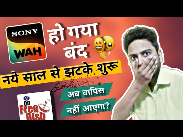 Is Sony Wah Removed from DD Free Dish? 😰| Journalism Guide