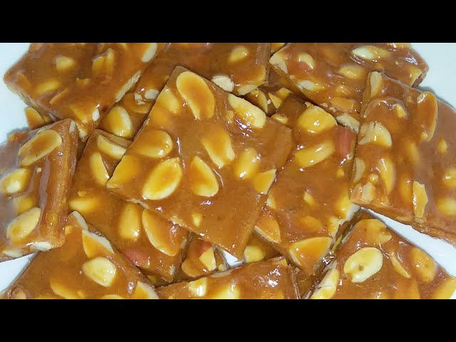 Only 2 Ingredient Peanut Chikki Recipe Chikki Recipe |Peanut Chikki | Moongfali Chikki Recipe