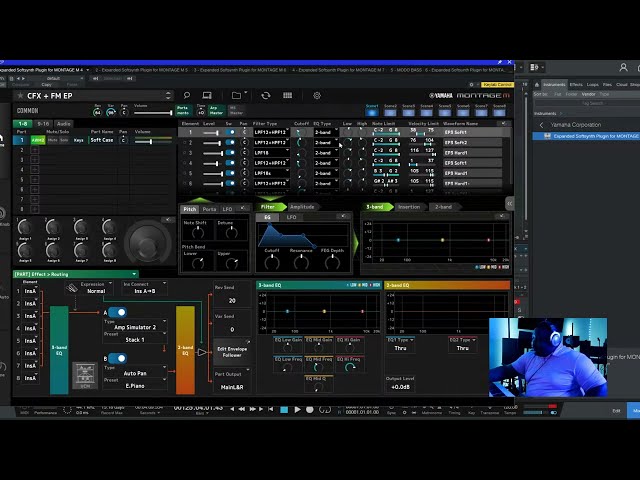 Programing African Beat with Yamaha Montage M Expanded Softsynth | Part 3